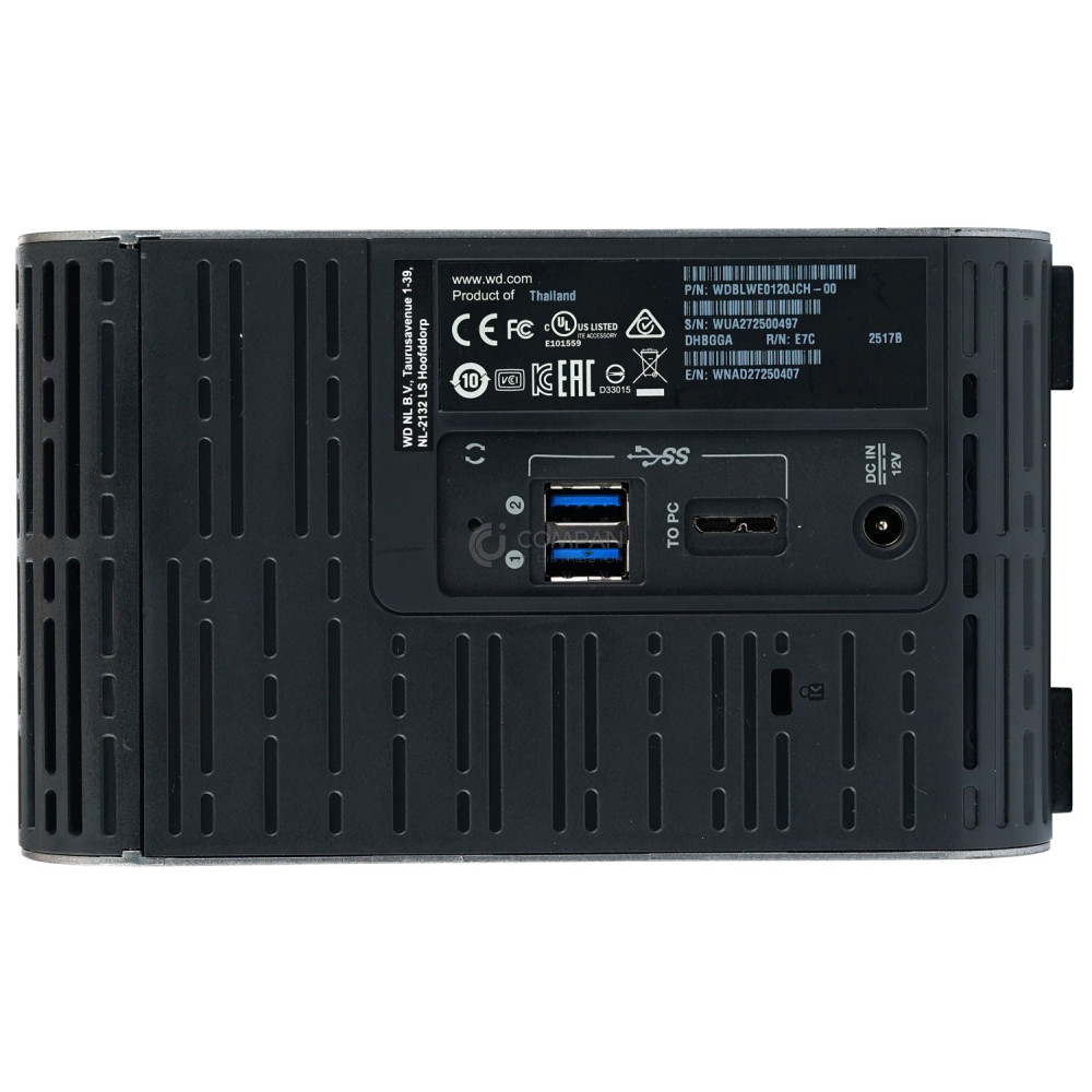 WD MY BOOK DUO EXTERNAL DRIVE 12TB (2X 6TB SATA)